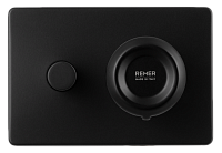 Remer Element Смеситель для ванны встраиваемый, 2 потребителя, с скрытой частью, цвет: nero opaco ET09HRGNO