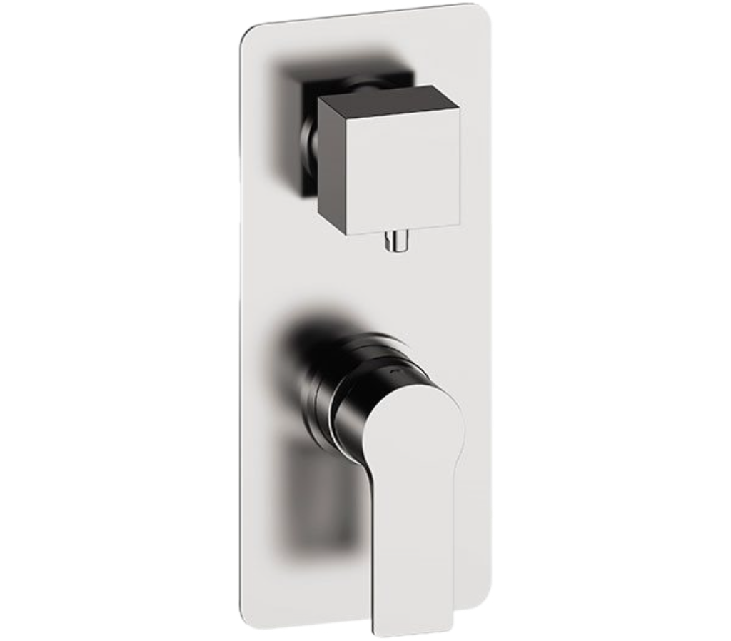 Remer Energy Смеситель для ванны встраиваемый на 2 потребителя, с встраиваемой частью, цвет: cromo EY92