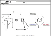 Remer Slash & Dot Смеситель для душа встраиваемый, 1 потребитель, с встраиваемой частью, цвет: cromo SL30