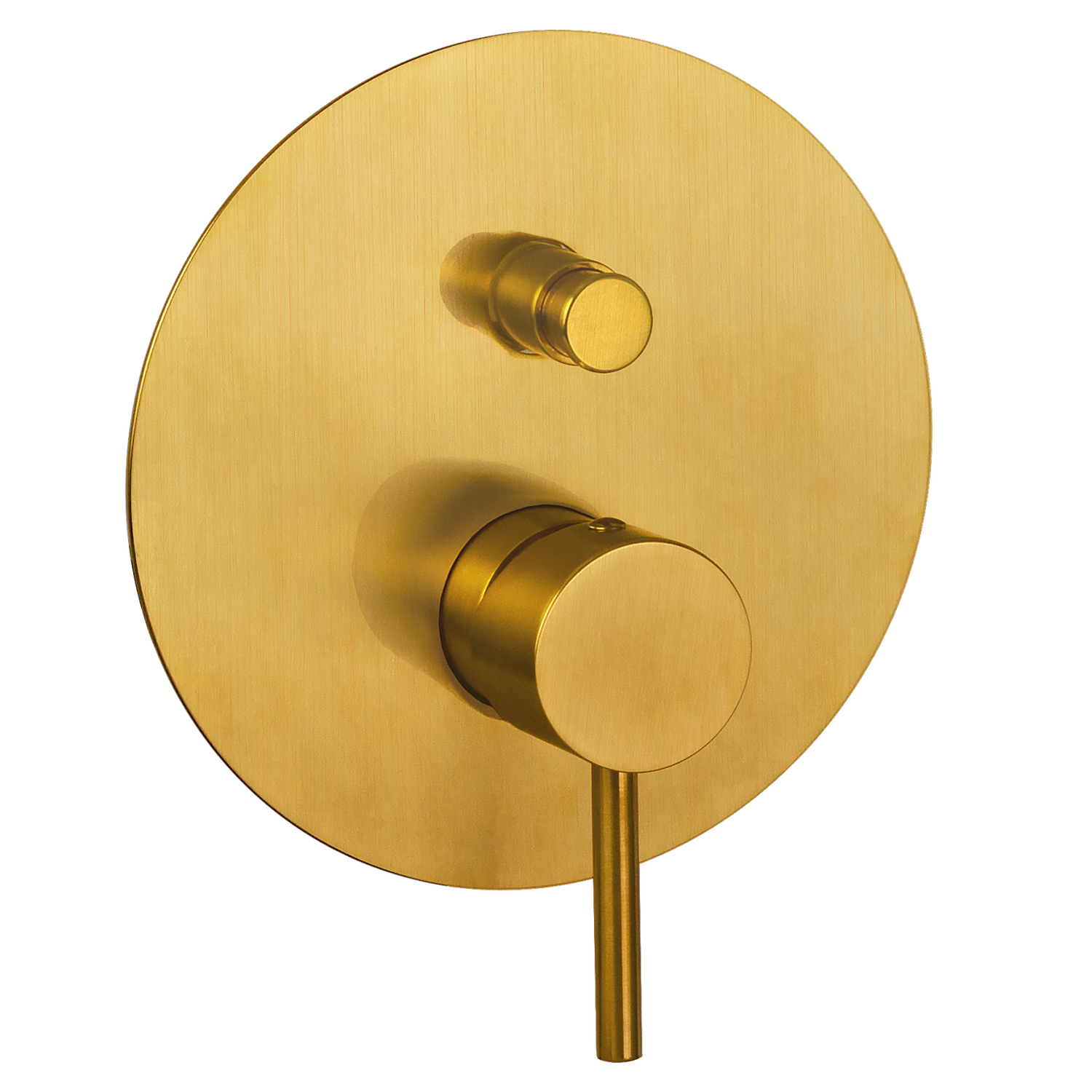 Remer X Style Смеситель для ванны встраиваемый 2 потребителя, с скрытой частью, цвет: oro spazzolato X09LBG