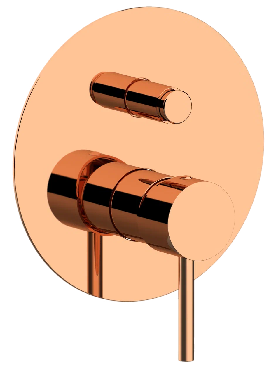 Remer X Style Смеситель для ванны встраиваемый, 2 потребителя, с скрытой частью, цвет: rame lucido X09LRL