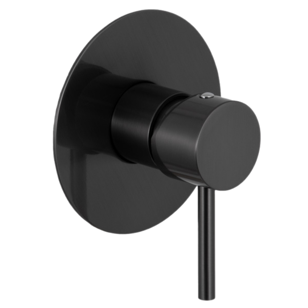 Remer X Style Смеситель для душа встраиваемый, 1 потребитель, цвет: cromo nero spazzolato X30LCFP