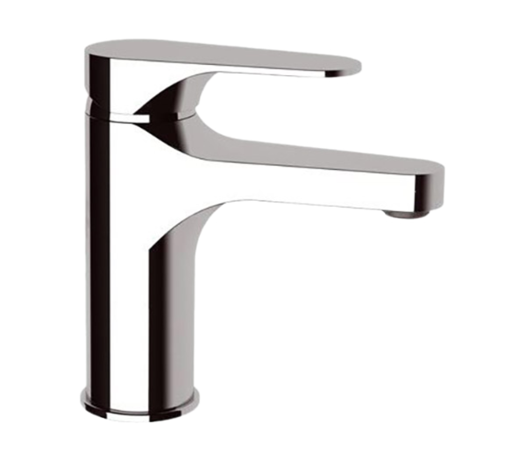 Remer Class Line Смеситель для раковины, без донного клапана, высота излива 8,6 см, цвет: cromo L12