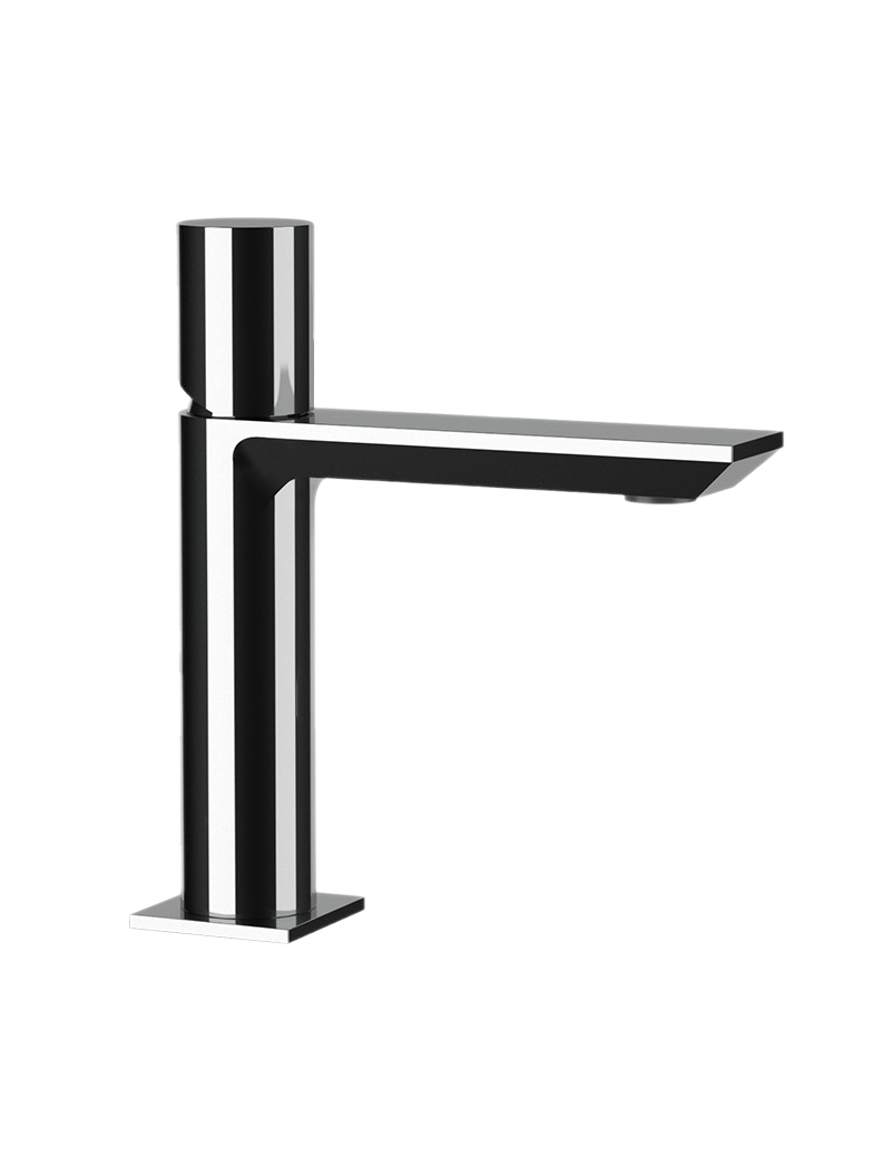 Remer Edge Смеситель для раковины, без донного клапана, высота излива 12,1 см, цвет: cromo EG512