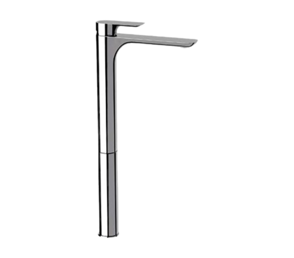 Remer Infinity Смеситель для раковины, без донного клапана, высота излива 46,1 см, цвет: cromo I11LXXL