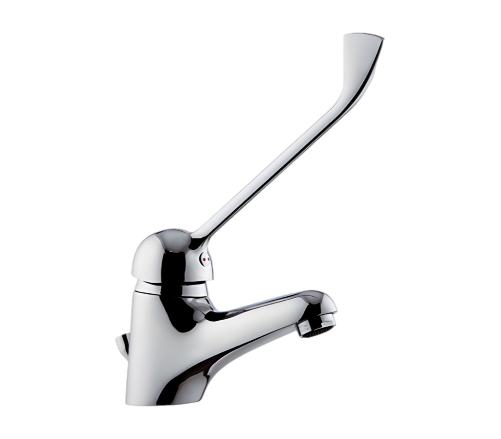 Remer Kiss Смеситель для раковины, с донным клапаном, цвет: cromo K14