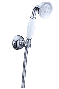 Boheme Brillante Душевой гарнитур: душевая лейка 1 вид струи, держатель для душа, шланг, цвет chrome 409
