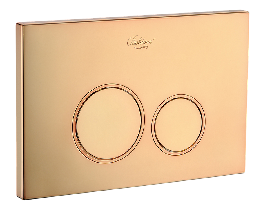 Boheme Кнопка смыва для инсталляции, пластик, цвет: gold 658