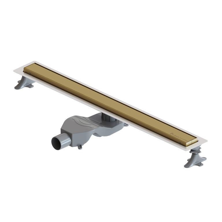 Boheme Premium Linear Душевой лоток 80 см, цвет: matt gold 982-80-MG