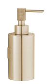Boheme Uno Дозатор для жидкого мыла, подвесной, латунная колба цвет: matt gold 10977-MG