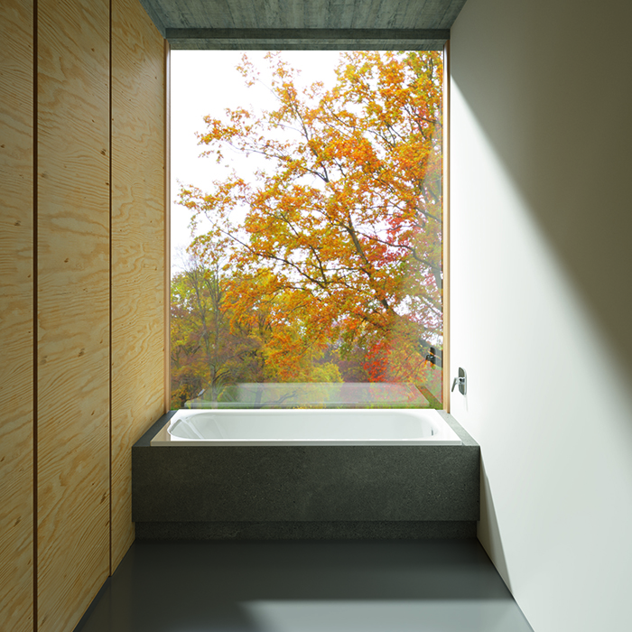 Bette Form Ванна стальная встраиваемая 170x75 см, с шумоизоляцией, цвет: белый 2947-000AD