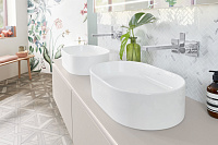 Villeroy & Boch Collaro Раковина чаша 56x36x18h см цвет: stone white 4A1956RW