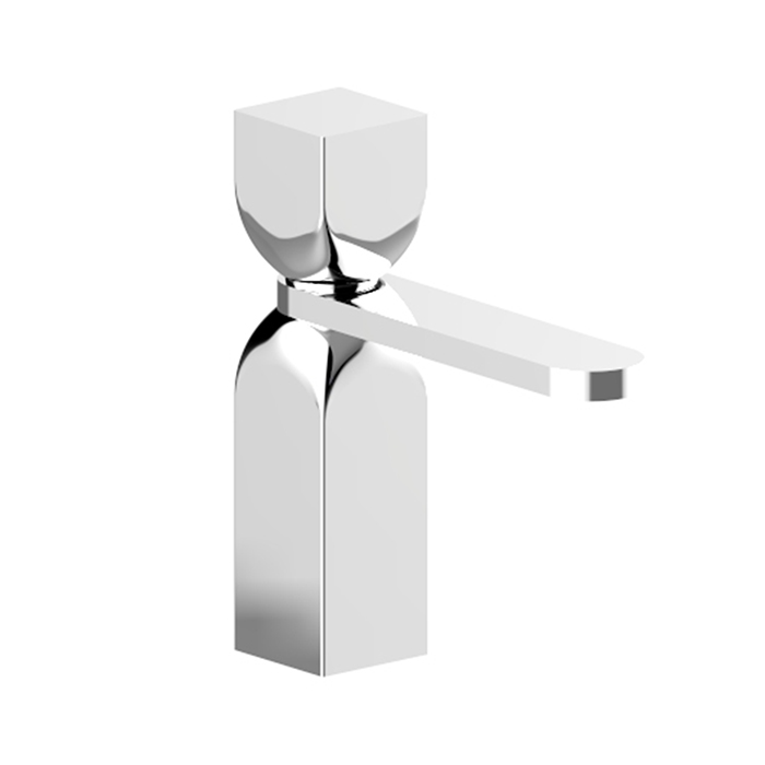 Cisal Hi-Rise Смеситель для раковины, с донным клапаном, длина излива 13 см, цвет: chrome RI00049421