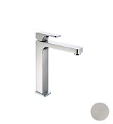 Cisal Cubic Смеситель для раковины на 1 отверстие, цвет: Brushed Nickel CU0035412F