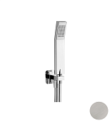 Cisal Shower Душевой гарнитур: ручная лейка, шланг 150 см, вывод, цвет: Brushed Nickel DS0188002F