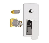 Remer Absolute Смеситель для ванны встраиваемый, 2 потребителя, внешняя часть, цвет: vecchio ottone AU09KBVO