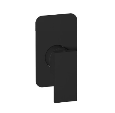 Remer Absolute Смеситель для душа встраиваемый на 1 потребителя, внешняя часть, цвет: nero opaco AU30KBNO