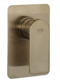 Remer Infinity Смеситель для душа встраиваемый, 1 потребитель, цвет: nichel spazzolato opaco I30NPO