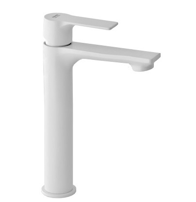 Remer Energy Смеситель для раковины, без донного клапана, высота излива 25,6 см, цвет: bianco opaco EY11LBO
