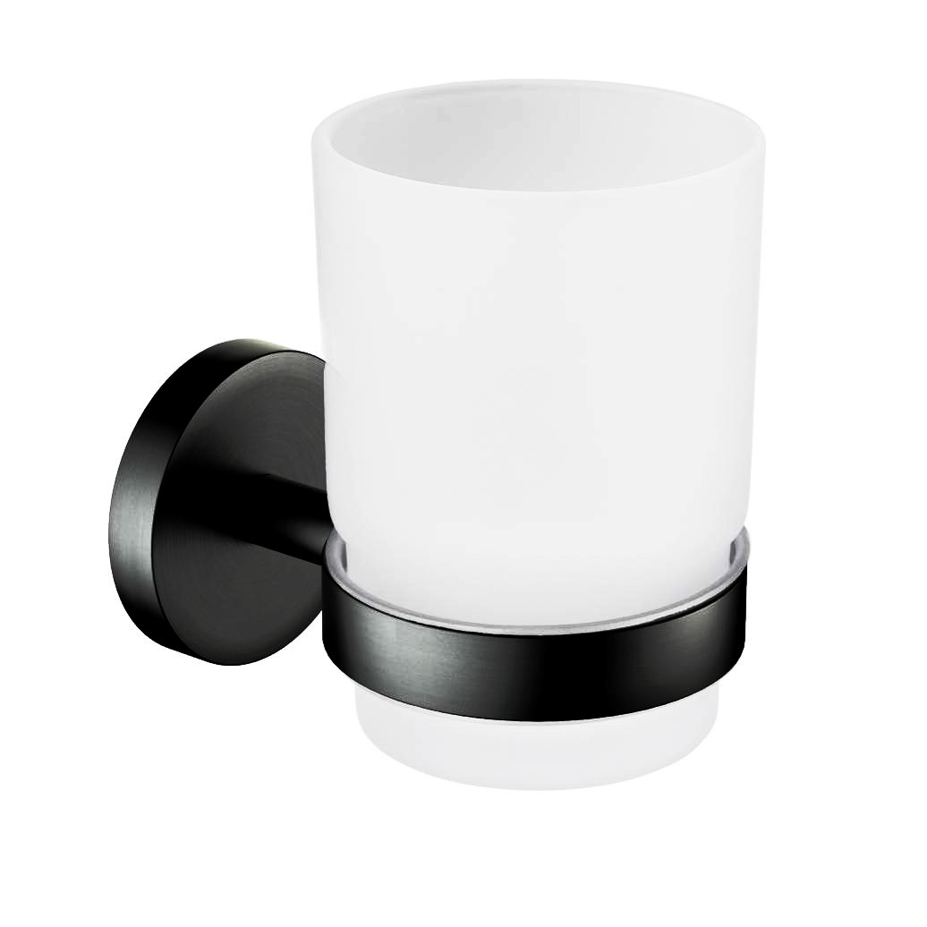 Remer Guest Стакан подвесной, керамический, цвет: nero opaco GS15NO
