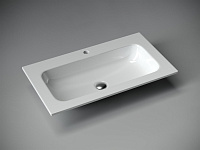 Ceramicanova Grace Раковина накладная 81х45,7 см, без перелива, цвет: белый глянцевый CN7012