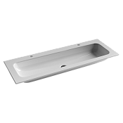 CeramicaNova Element Раковина накладная 121x45,7x13,7h см, цвет: белый CN7016