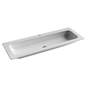 CeramicaNova Element Раковина накладная 121x45,7x13,7h см, цвет: белый CN7017