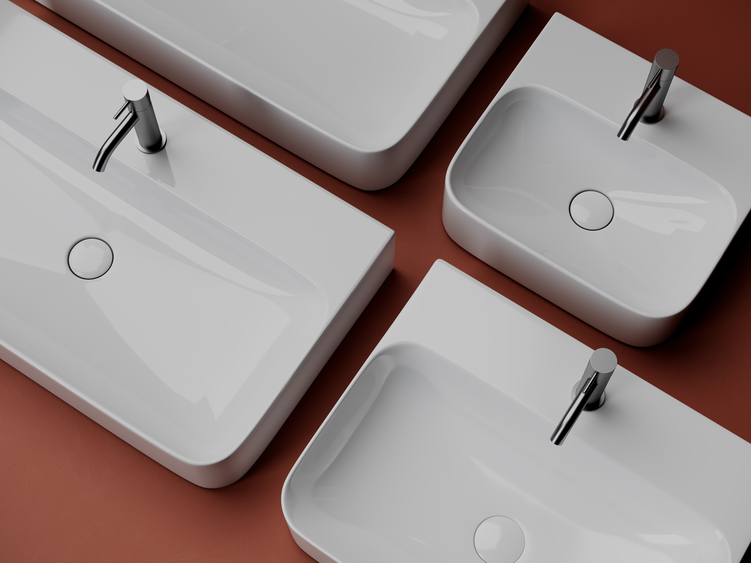 Ceramicanova Aura Раковина подвесная 100х47 см, без перелива, цвет: белый глянцевый CN2007