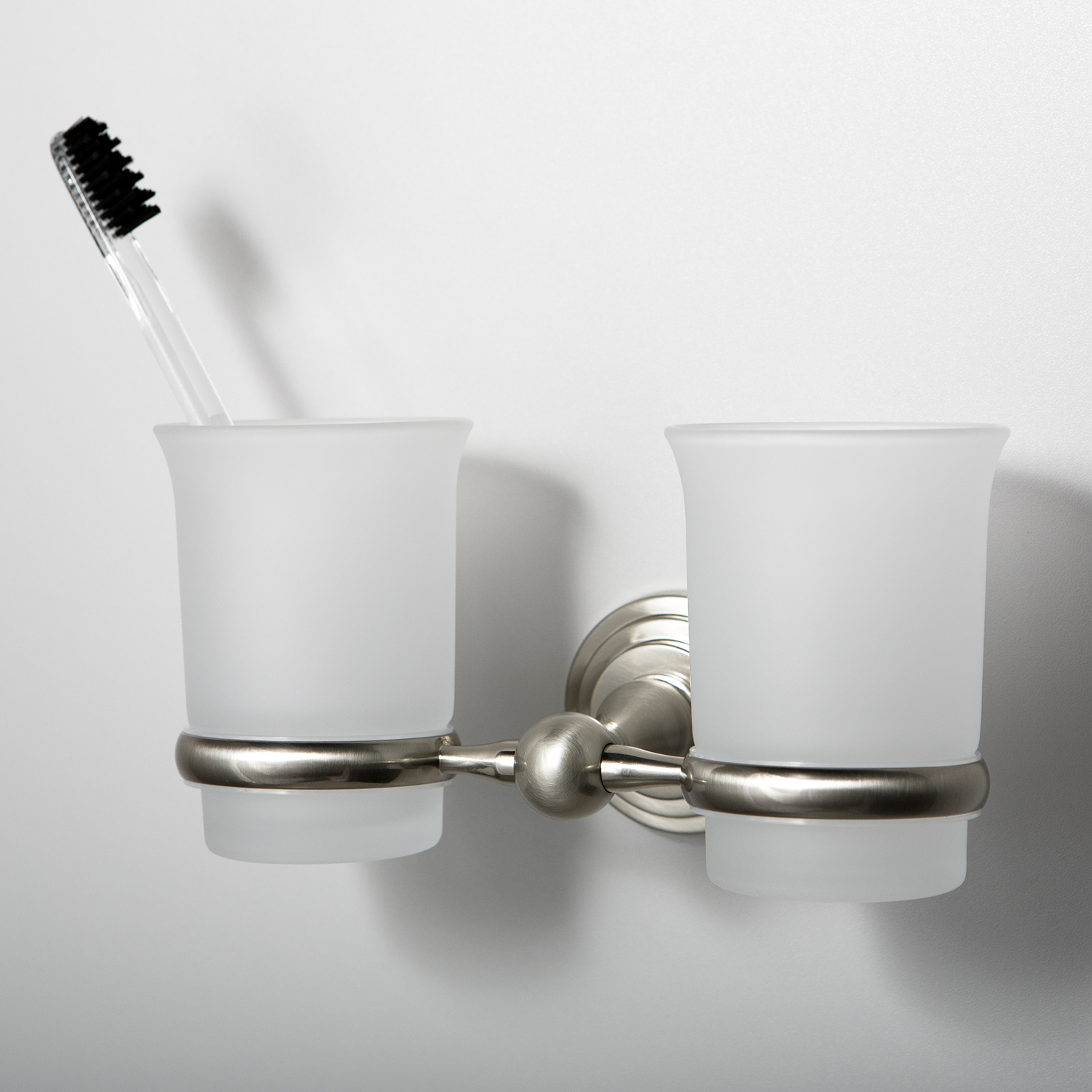 Wasserkraft Ammer Подстаканник двойной подвесной, цвет: хром/белый K-7028D