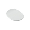 ArtCeram Chic Крышка-сиденье для унитаза с микролифтом, цвет: glossy white CHA001 01 71