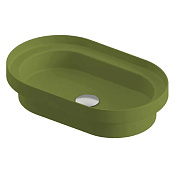 Artceram Fuori Scala Раковина на консоль 35x58 см, цвет: green salvia TFL033 44 00