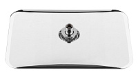 Remer Верхний душ 35x25 см, 1 режим, без кронштейна, цвет: bianco lucido/cromo 356REX