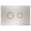 ArtCeram Inox Кнопка смыва для унитаза, пластик, цвет: steel 714.000.BS