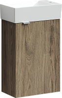 Sancos Mini Тумба для раковины подвесная 35,5x20,5x50h см, цвет: дуб чарльстон MN35ECHR