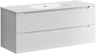 Sancos Norma 2.0 Тумба для раковины подвесная 119x45x50h см, цвет: белый NR2.0120-1W