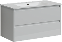 Sancos Libra Тумба для раковины подвесная 89x45x50h см, цвет: белый LB90W