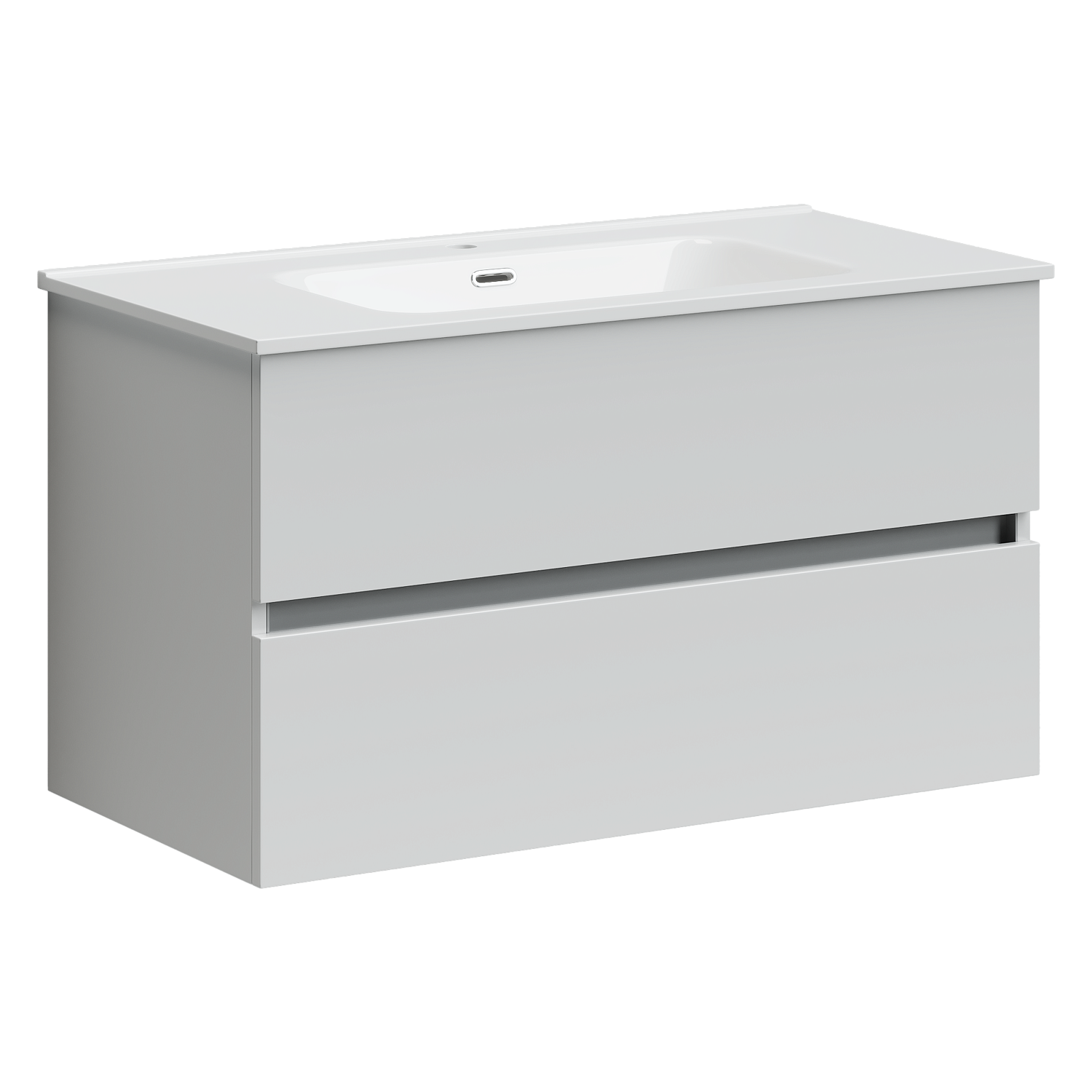 Sancos Urban Тумба для раковины подвесная 89x45x55h см, цвет: белый UR90W