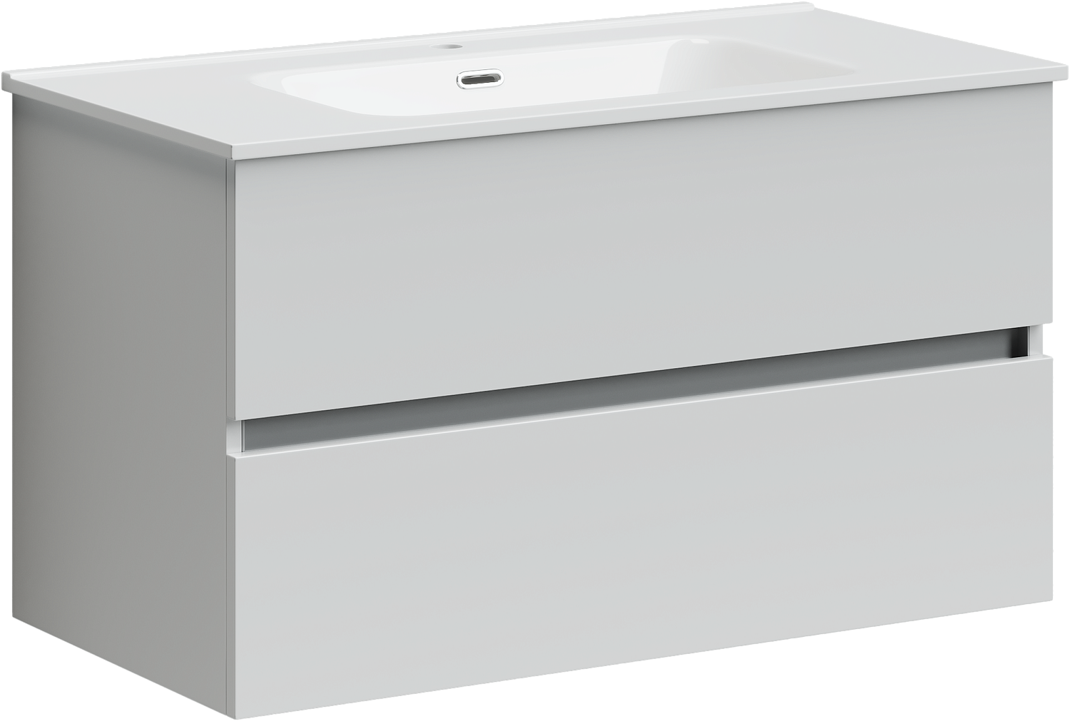 Sancos Urban Тумба для раковины подвесная 89x45x55h см, цвет: белый UR90W