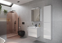 Sancos Libra Тумба для раковины подвесная 59x45x50h см, цвет: белый LB60W