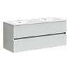 Sancos Urban Тумба для раковины подвесная 119x45x55h см, цвет: белый UR120-2W