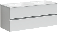 Sancos Urban Тумба для раковины подвесная 119x45x55h см, цвет: белый UR120-2W