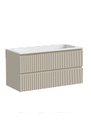 Sancos Snob R Тумба для раковины подвесная 99,5x44,5x50h см, цвет: beige soft SNR100CE