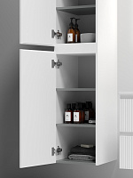 Sancos Snob T Шкаф-пенал подвесной 35x35x165h см, цвет: bianco PSNT35W