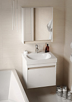 Kerama Marazzi Buongiorno Раковина подвесная 60х48х20h см с 1 отверстием, цвет: белый BG.wb.60