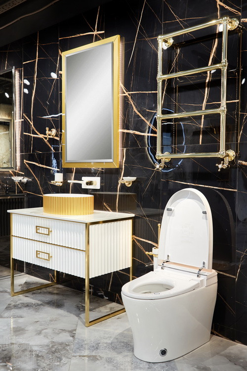 Panasonic CH Унитаз-биде приставной электронный, автомат. крышка с подогревом, фен, цвет: белый 2710