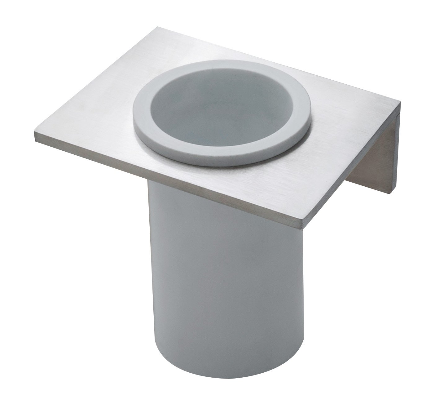 Treemme 5MM Стакан подвесной, нержавеющая сталь/кориан, цвет: нержавеющая сталь 9004IS