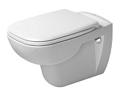 Duravit D-Code Унитаз подвесной с сиденьем 35,5x54,5x37h см, цвет: белый 45350900A1