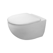 Duravit Architec Унитаз подвесной безободковый с крышкой-сидением 36,5x57,5x32h см, цвет: белый 45720900A1