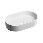 Ceramica Nova Element Раковина чаша 60x38,5x12,2h cм c 1 отверстием, цвет: белый CN6048