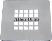 Allen Brau Priority Накладка для сифона 12,7x12,7 см, цвет: нержавеющая сталь 8.310N1-SS